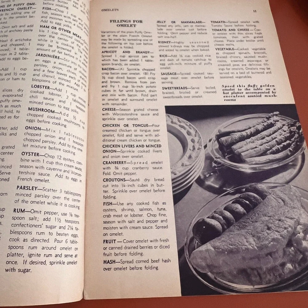 Vintage 1940 300 Ways to Serve Eggs Cookbook Culinary Arts Institute Booklet‎